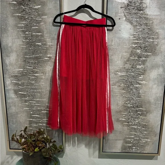 Adidas Women's Tulle Midi Skirt